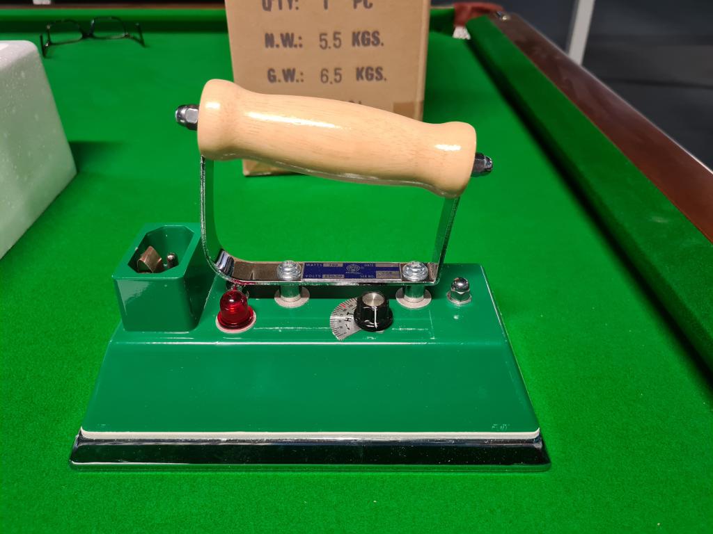 Pool Snooker Table Iron recall