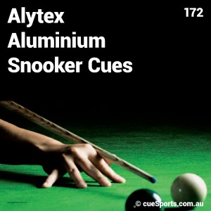 Alytex Aluminium Snooker Cues