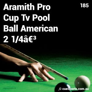 Aramith Pro Cup Tv Pool Ball American 2 1 4