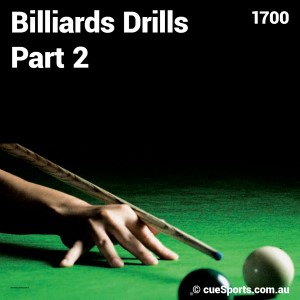 Billiards Drills Part 2