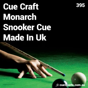 Cue Craft Monarch Snooker Cue Made In Uk