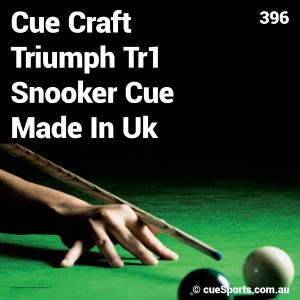 Cue Craft Triumph Tr1 Snooker Cue Made In Uk