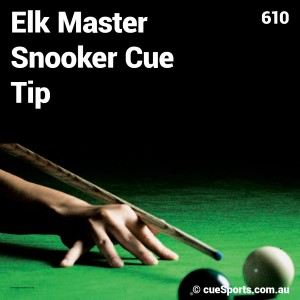 Elk Master Snooker Cue Tip