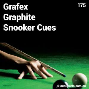 Grafex Graphite Snooker Cues
