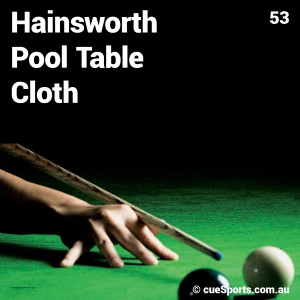 Hainsworth Pool Table Cloth