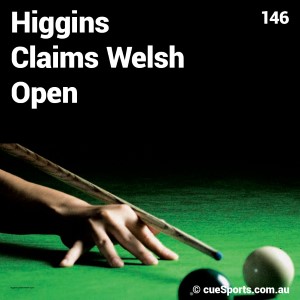 Higgins Claims Welsh Open