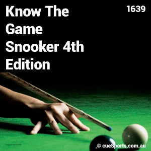 Know The Game Snooker 4th Edition