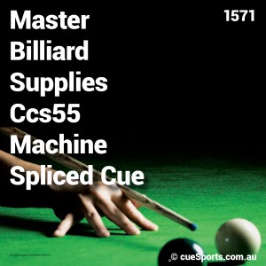 Master Billiard Supplies Ccs55 Machine Spliced Cue