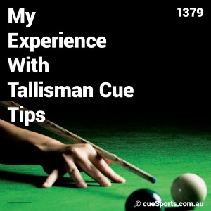 My Experience With Tallisman Cue Tips
