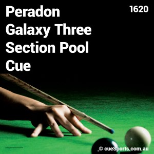 Peradon Galaxy Three Section Pool Cue