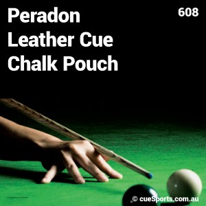 Peradon Leather Cue Chalk Pouch