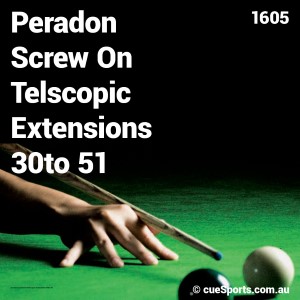 Peradon Screw On Telscopic Extensions 30to 51