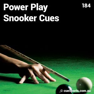 Power Play Snooker Cues