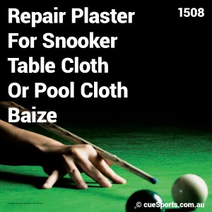 Repair Plaster For Snooker Table Cloth Or Pool Cloth Baize