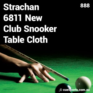 Strachan 6811 New Club Snooker Table Cloth