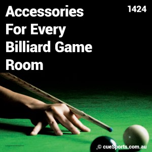 Accessories For Every Billiard Game Room
