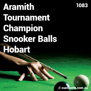 Aramith Tournament Champion Snooker Balls Hobart