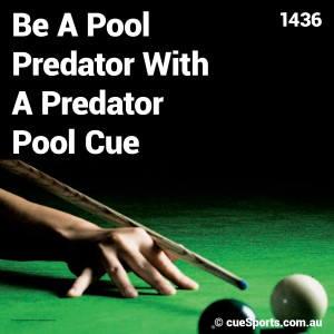 Be A Pool Predator With A Predator Pool Cue