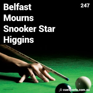 Belfast Mourns Snooker Star Higgins