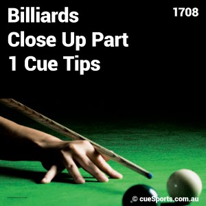 Billiards Close Up Part 1 Cue Tips