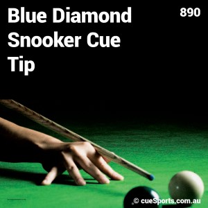 Blue Diamond Snooker Cue Tip