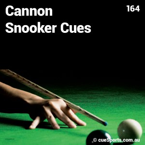Cannon Snooker Cues