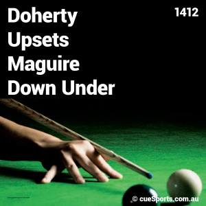Doherty Upsets Maguire Down Under
