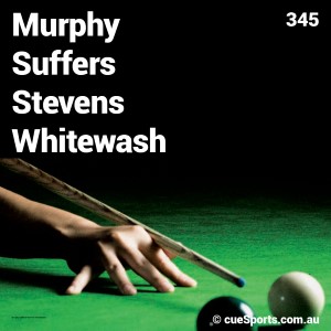 Murphy Suffers Stevens Whitewash