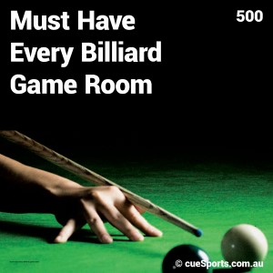Must Have Every Billiard Game Room