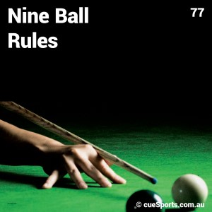 Nine Ball Rules