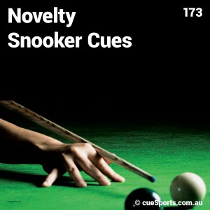 Novelty Snooker Cues