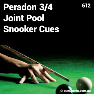 Peradon 3 4 Joint Pool Snooker Cues