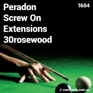 Peradon Screw On Extensions 30rosewood