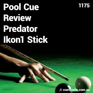 Pool Cue Review Predator Ikon1 Stick