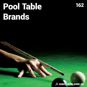 Pool Table Brands