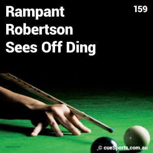 Rampant Robertson Sees Off Ding