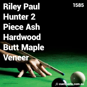 Riley Paul Hunter 2 Piece Ash Hardwood Butt Maple Veneer
