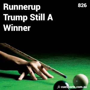 Runnerup Trump Still A Winner