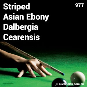 Striped Asian Ebony Dalbergia Cearensis