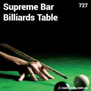 Supreme Bar Billiards Table