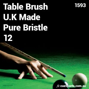 Table Brush U.k Made Pure Bristle 12