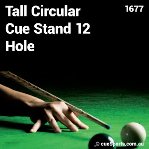 Tall Circular Cue Stand 12 Hole