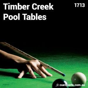 Timber Creek Pool Tables
